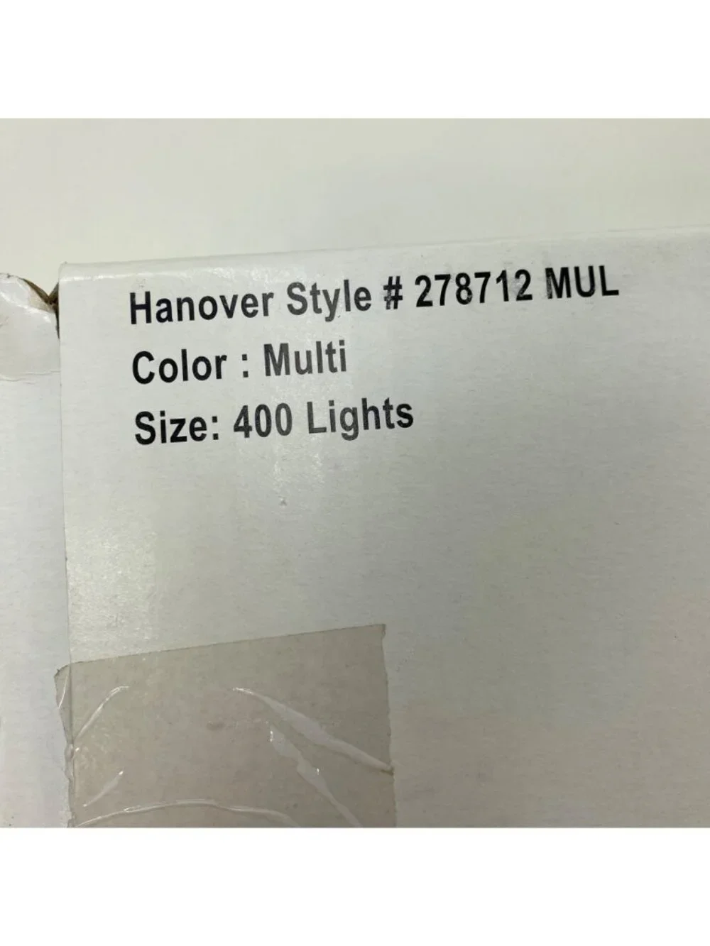 Hanover Style Multi Color 400 Christmas Lights Festive Holiday Decor